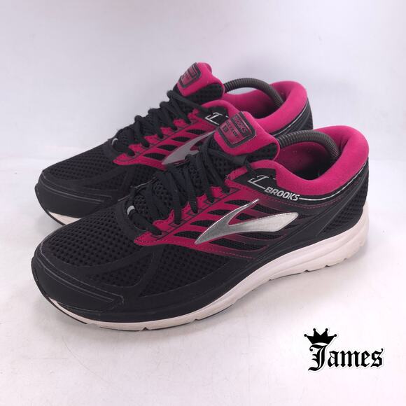 Brooks Addiction 13 Athletic Running Shoe Womens Size 11 1202532E070 Black - Picture 1 of 10